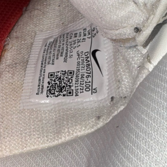 Nike Women Air Force 1 Shadow (DM8076-100) size 9.5 - Picture 10 of 12